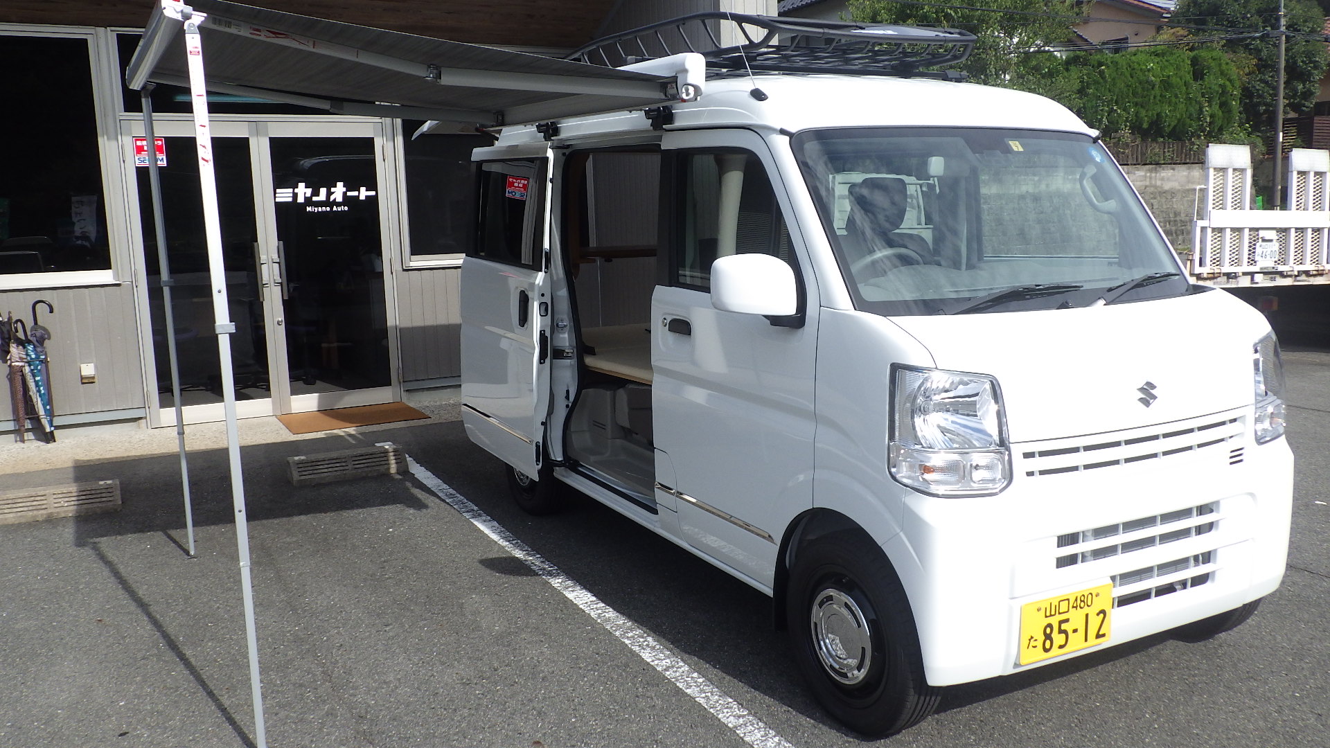 軽自動車キャンピングカー販売開始 山口県で新車 中古車販売 カスタマイズはミヤノオート